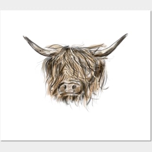 Highland Cow Posters and Art